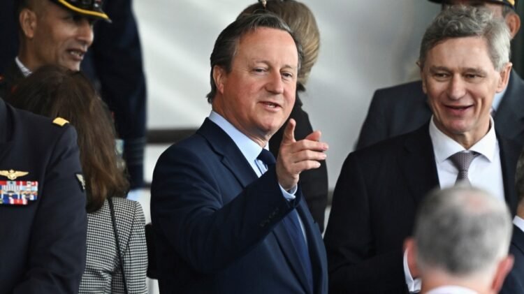 U.K. Foreign Secretary Cameron held video call with hoaxer