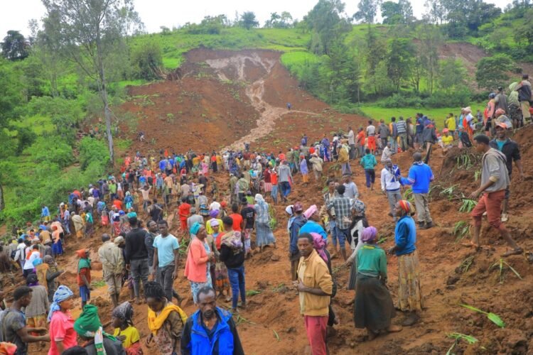 Death toll in southern Ethiopia mudslides rises to at least 157 as search operations continue