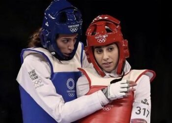 بازتاب گسترده رقابت دو تکواندوکار زن ایرانی در شبکه‌های اجتماعی