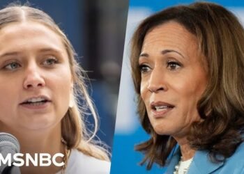 A woman who was abused by her stepfather as a child is supporting Kamala Harris in campaign ads