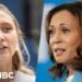 A woman who was abused by her stepfather as a child is supporting Kamala Harris in campaign ads