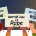 Marital rape still in India;. The government says the ban is “too harsh”.