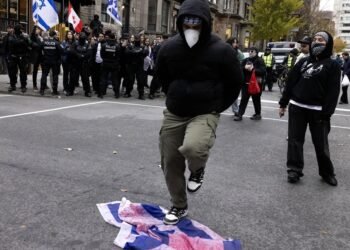 شهردار مونترال: «خرابکاران حرفه‌ای» اعتراضات طرفداری از فلسطین را به بیراهه کشاندند