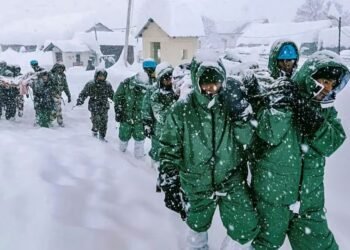 Avalanche Traps 41 Workers Near India-Tibet Border