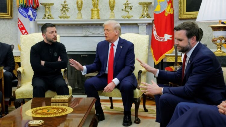 Zelenskyy and Trump Clash at White House Over Ukraine War