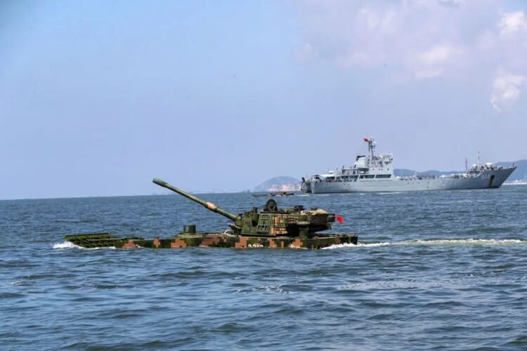 China Launches Military Drills Encircling Taiwan