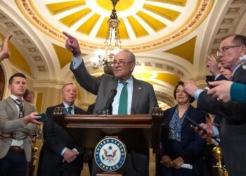 Democrats Divided as Schumer Backs GOP Funding Bill