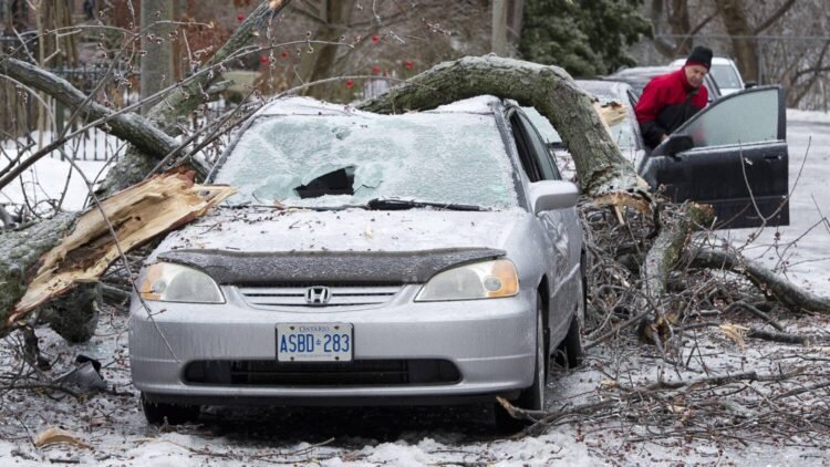 Ontario Ice Storms Leave Thousands Without Power as Crews Work Around the Clock