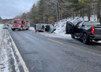 Three Hospitalized After Rollover Crash in Muskoka