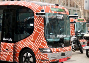 Driverless Bus Takes to the Streets of Barcelona