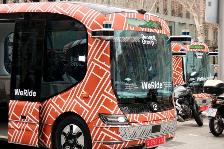 Driverless Bus Takes to the Streets of Barcelona