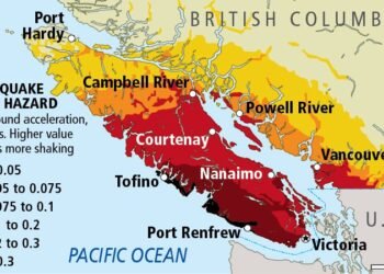 Early Morning Earthquake Shakes Parts of British Columbia