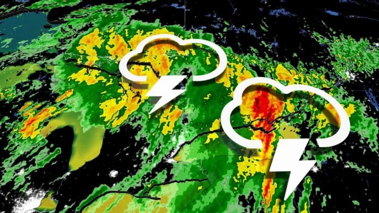 هشدار جدی هواشناسی؛ آخر هفته‌ای بارانی و طوفانی در شرق و جنوب کانادا