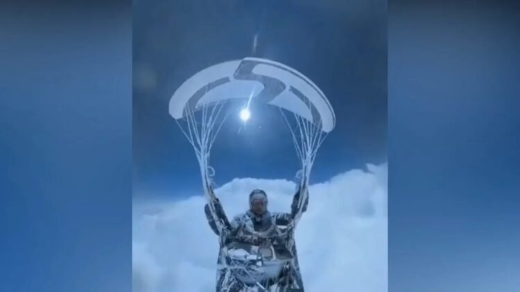 سفر ناخواسته به ارتفاع مرگ؛ نجات معجزه‌آسای پاراگلایدر چینی از دل ابرهای سهمگین