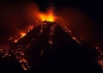 Mount Etna Erupts With Spectacular Force