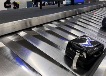 Runaway Toddler Rides Luggage Belt at Newark Airport
