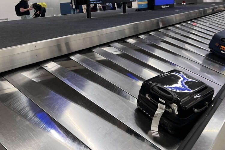 Runaway Toddler Rides Luggage Belt at Newark Airport