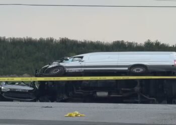 تصادف وحشتناک در برمپتون با ون مشکوک به رانندگی در حالت مستی