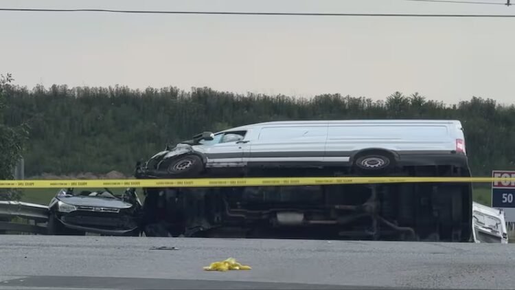 تصادف وحشتناک در برمپتون با ون مشکوک به رانندگی در حالت مستی