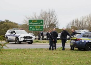 Australia police shooting