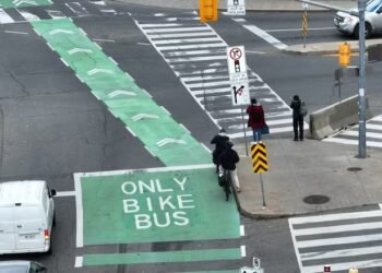 Ford government bike lane