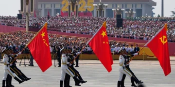 China military parade highlights