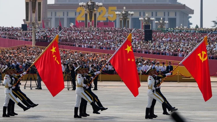 China military parade highlights