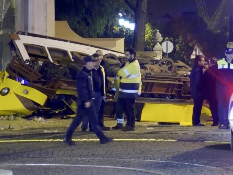 Lisbon tram derailment