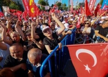 تظاهرات در آنکارا