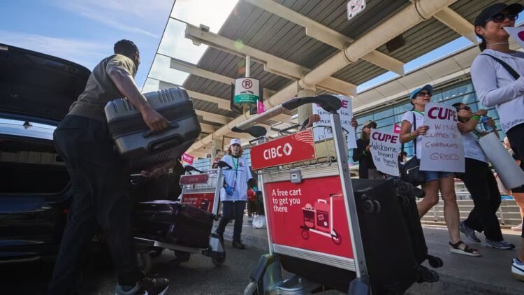Air Canada flight attendants