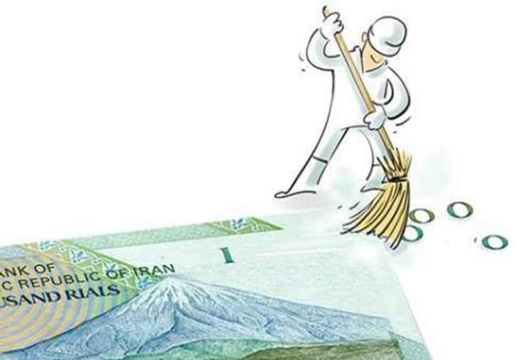 سقوط ریال ایران