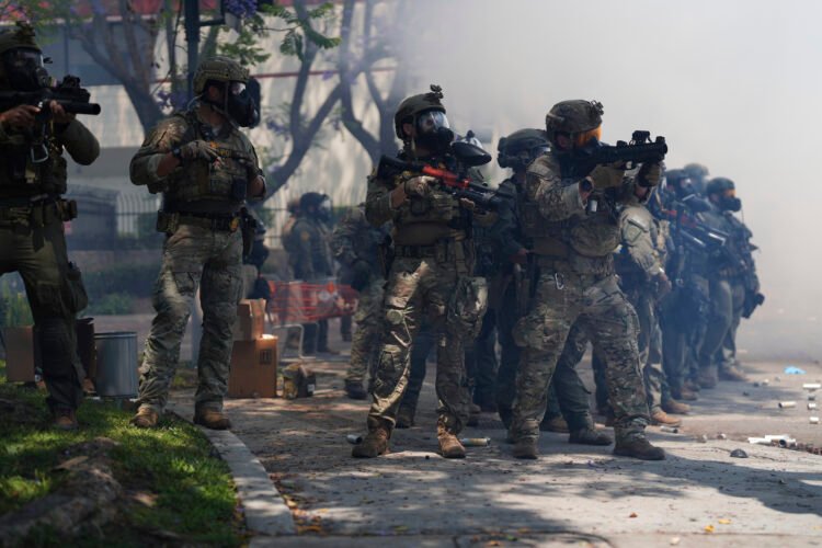 یورش‌های مهاجرتی لس‌آنجلس