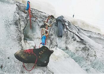 Remains of Swiss climber