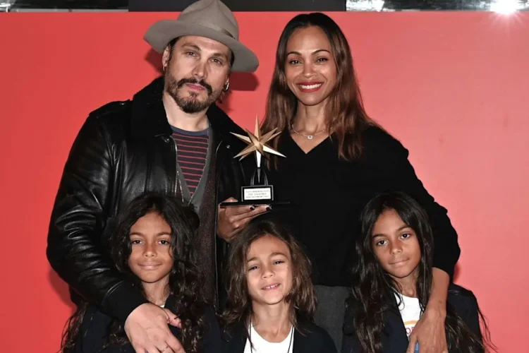 Zoe Saldaña Perego Family