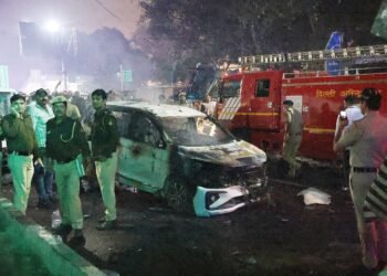 انفجار در نزدیکی قلعه سرخ دهلی