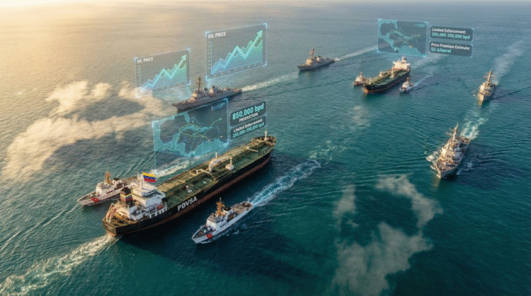 Trump Venezuela oil blockade