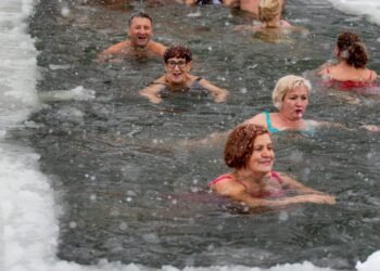 Canada New Year plunges