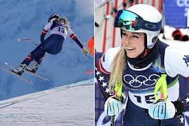 Lindsey Vonn Olympic crash