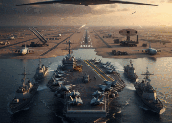 آرایش جنگی آمریکا در خلیج فارس