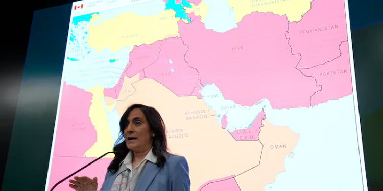 Canadians Abroad Assistance Drop