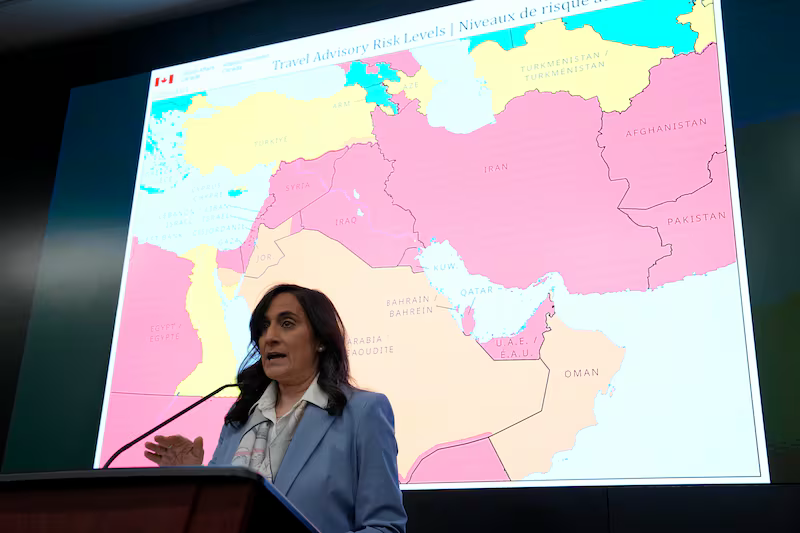 Canadians Abroad Assistance Drop