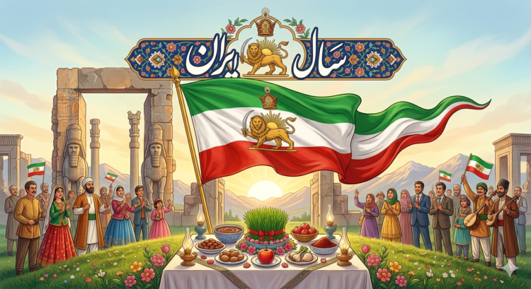 تبریک سال نو ۲۵۸۵ شاهنشاهی