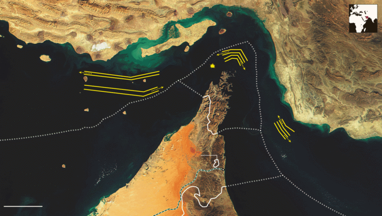 فرانسه: تنگه هرمز