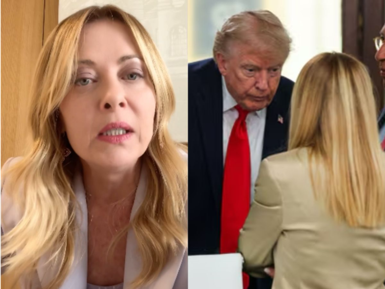 Trump Meloni G7 dispute
