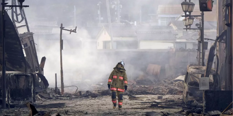 Japan Earthquake Rescue Efforts