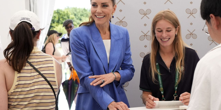 Kate Wimbledon Visit