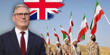 دولت بریتانیا سپاه پاسداران