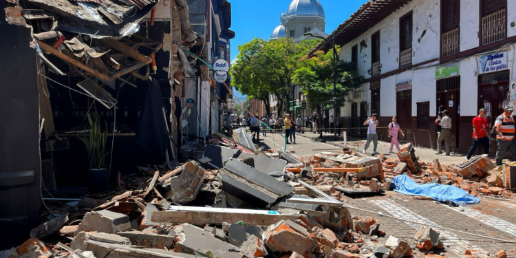 Colombia earthquake kills 111