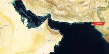 تنگه هرمز کریدور جنوبی