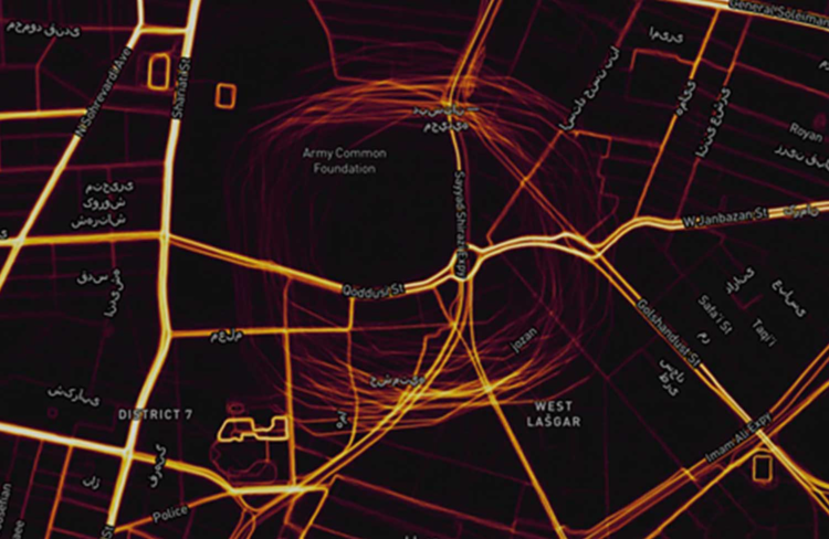 اختلال GPS در تهران